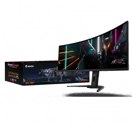 Gigabyte | CO49DQ | 49 " | OLED | DQHD | 32:9 | 144 Hz | 3 ms | 5120 x 1440 pixels | 250 cd/m² | HDM