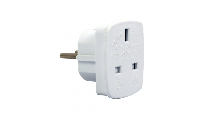 Gembird | AC power adapter, UK socket to EU Schuko plug, 7.5 A | Travel adapter