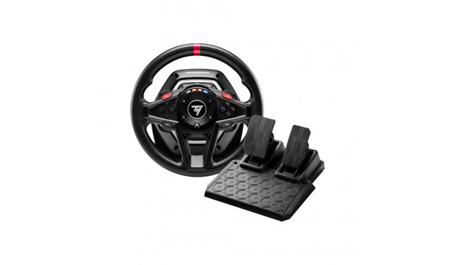 Thrustmaster | Rool | T128-P | Must | Mängu võidusõidurool