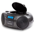 Aiwa BBTC-550BK portable stereo system Digital 6 W FM, PLL Black MP3 playback