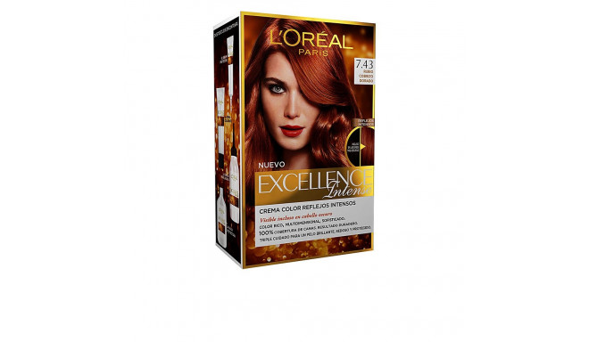 L'ORÉAL PARIS EXCELLENCE INTENSE tinte #7,43 rubio cobrizo dorado 1 u
