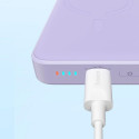 Baseus Magnetic Mini Induction Powerbank 10000mAh 20W - purple + USB-C - USB-C cable