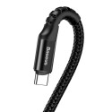 Baseus Fish Eye cable USB-A / USB-C 2A 1m - black