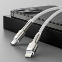 Baseus Cafule Series Metal Data USB-C / Lightning 20W PD cable 2 m - white