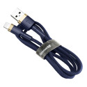 Baseus Cafule USB-A / Lightning 2.4A QC 3.0 cable 1 m - blue-gold