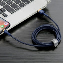 Baseus Cafule USB-A / Lightning 2.4A QC 3.0 cable 1 m - blue-gold