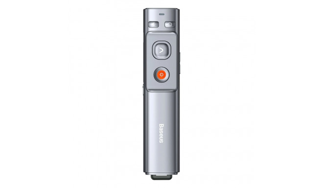 Baseus Orange Dot Wireless Laser Pointer for Presentations - Gray (Battery Not Included)