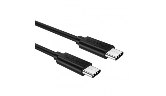 Cable CHOETECH Type-C - Type-C, PD20W, Black, 3m