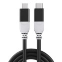 Cable USB-C - USB-C, PD100W, USB4 (black, 3m)
