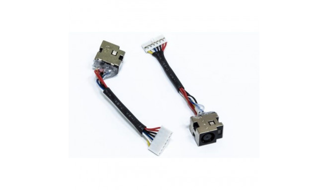 Power jack with cable, HP DV5-2000