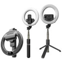 Mocco ring light with tripod 4in1 Bluetooth