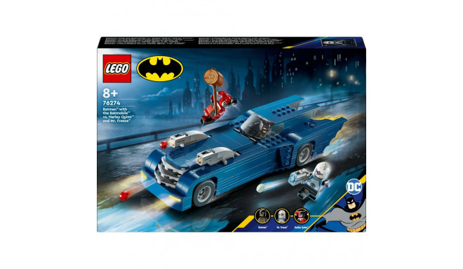 "LEGO DC Super Heroes Batman im Batmobil vs. Harley Quinn und Mr. Freeze 76274"