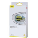 Baseus 0.15mm Rainproof Film for Car Rear-View Mirror (Oval 2 pcs/pack 135*95mm)Transparent