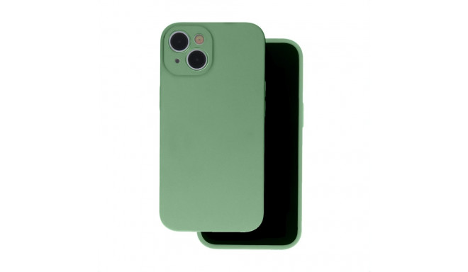 Solid Silicon case for Samsung Galaxy A14 4G light green