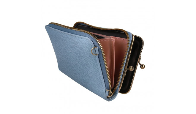 2in1 phone bag blue