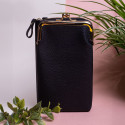 2in1 phone bag black