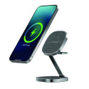 Kokkuvolditav juhtmevaba laadimisalus TravelCharge PRO 3in1 23W, hall, iPhone (MagSafe) + Apple Watc