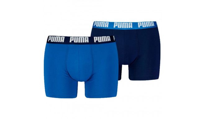 Bokserki męskie Puma Everyday Basic 2p niebieskie, granatowe 938320 04 S