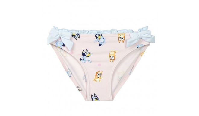 Bikini Bottoms For Girls Bluey Light Pink - 6 Years