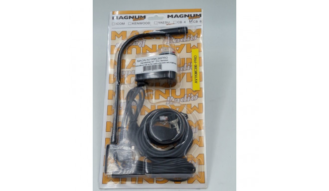 Magnum AV-1KM CB6PIN PRO Handsfree Kit compatible with CB Radios using a 6-Pin connector