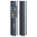 Baseus Orange Dot AI laser pointer with automatic voice transcription, two lasers - gray