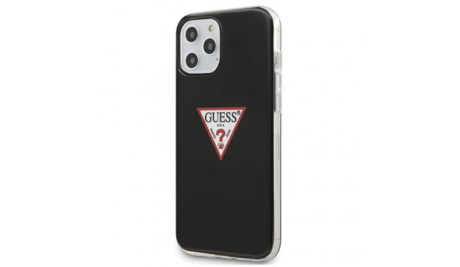 Guess GUHCP12LPCUCTLBK iPhone 12 Pro Max 6,7"  czarny/black hardcase Triangle Collection
