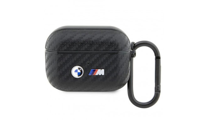 BMW BMAPWMPUCA2 AirPods Pro cover black/black Carbon Double Metal Logo