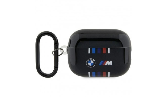 BMW BMAP222SWTK AirPods Pro 2 gen cover black/black Multiple Colored Lines