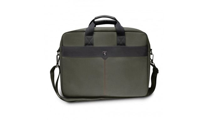 Ferrari Off Track Scuderia bag for a 16" laptop - green