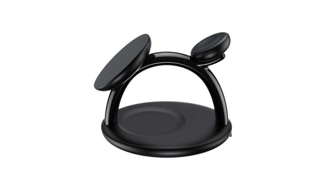 MagLeap Duo Wireless Magnetic Charging Stand CHOETECH, 15W, MagSafe, 3-in-1