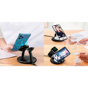 MagLeap Duo Wireless Magnetic Charging Stand CHOETECH, 15W, MagSafe, 3-in-1