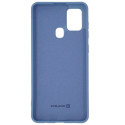 Evelatus Premium Mīksta pieskāriena Nano Silikona Maks-Appvalks Samsung Galaxy A21s (A217F) Zila