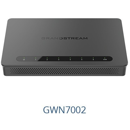 Grandstream GWN7002 Multi-WAN-Gigabit-VPN-ruuter integreeritud tulemüüridega