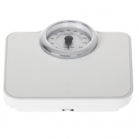 Adler | Mechanical Bathroom Scale | AD 8180 | Maximum weight (capacity) 136 kg | Accuracy 1000 g | W