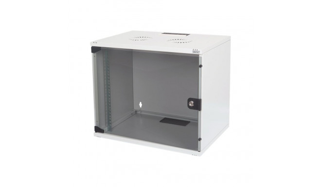 Digitus | 7U wall mounting cabinet | DN-19 07U-S-1 | Grey | Safety class rating IP20. Lockable safet