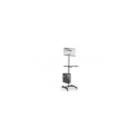 Digitus | Mobile workstation with individual height adjustment | DA-90374 | Monitor Mount, PC Holder