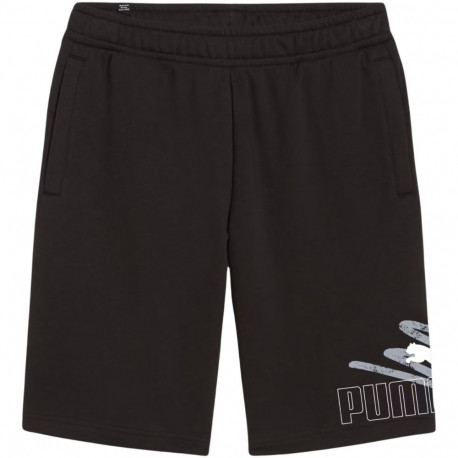 Puma meeste lühikesed püksid ESS+ Logo Lab Graphic Shorts 10 678989 01 S, must