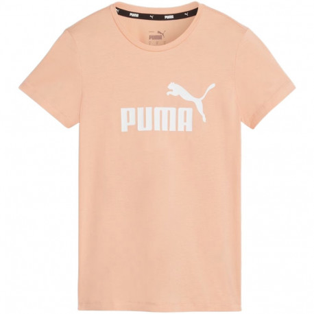 Puma naiste T-särk ESS Logo Tee 586775 46 L, virsikukarva