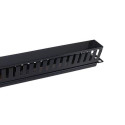 Equip 19&quot; Rack Mount Cable Management Panel, Black