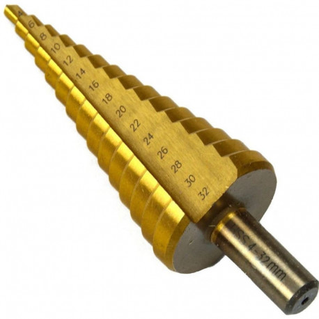 Step drill 4-32mm Geko