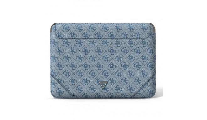 Guess 4G Uptown Triangle Logo case for a 16" laptop - blue