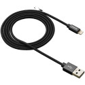 CANYON cable MFI-3 Lightning 12W 1m Black