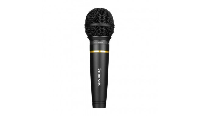 Saramonic SR-MV58 dynamic microphone with XLR connector