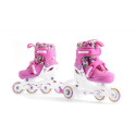 Smj Sport Hearts 2in1 roller skates + adjustable roller skates HS-TNK-000017130 (26-29)