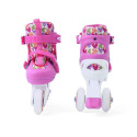 Smj Sport Hearts 2in1 roller skates + adjustable roller skates HS-TNK-000017130 (26-29)