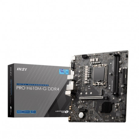 PRO H610M-G s1700 DDR4 DP/HDMI M.2 mATX