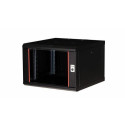 Equip Pro Mount 19&#039; Cabinet, 07U, 600X600MM, RAL9005 Black