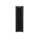 Lanberg FF01-6642-12BL rack cabinet 42U Freestanding rack Black