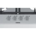 Siemens iQ300 EG6B5PB90 hob Stainless steel, Black Built-in 58 cm Gas 4 zone(s)