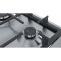Siemens iQ300 EG6B5PB90 hob Stainless steel, Black Built-in 58 cm Gas 4 zone(s)
